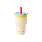 Dual-Layer crema y celeste