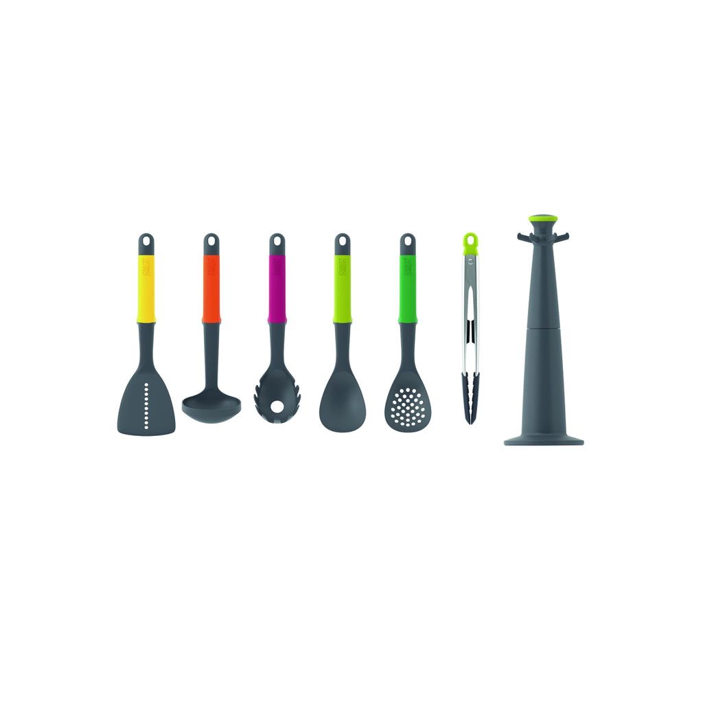 Juego de 6 utensilios elevate con carrusel