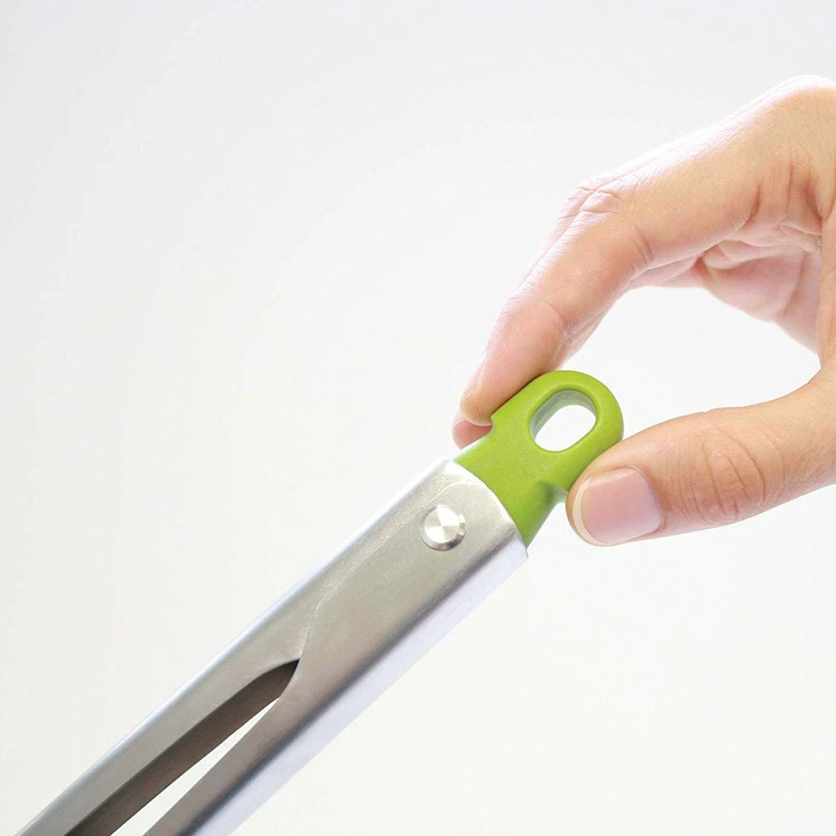 Pinza de acero y silicona
