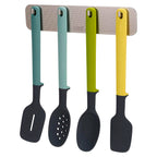 Set de 4 utensilios con soporte para colgar