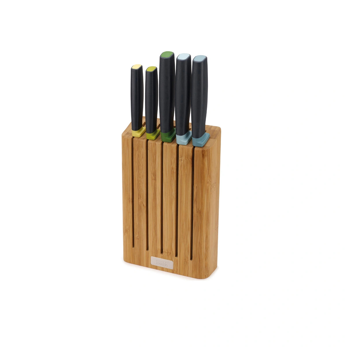 Juego de 5 cuchillos Elevate con soporte de Bambú