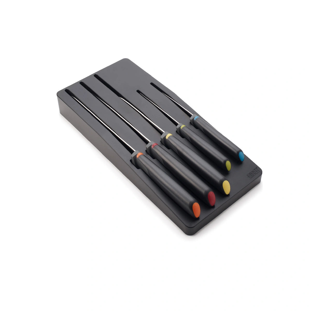 Juego de 5 cuchillos Elevate con base