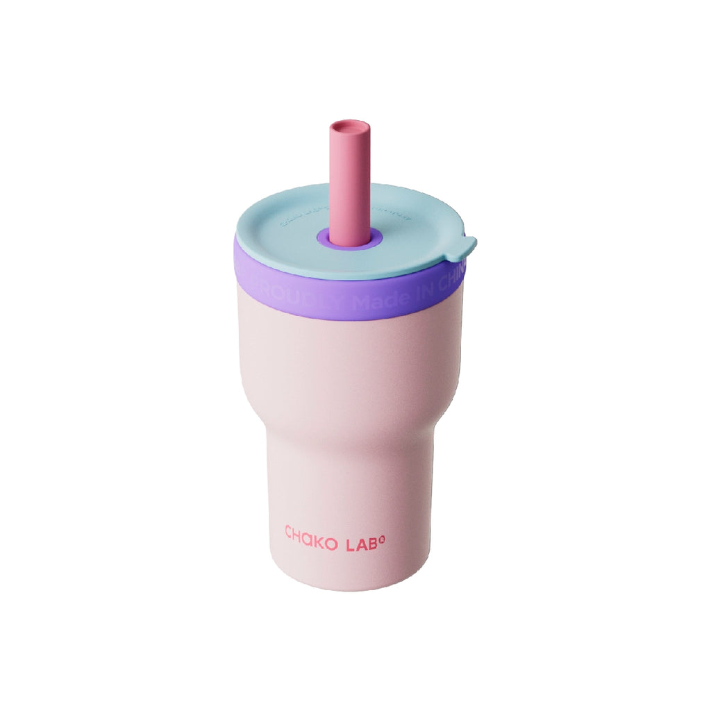 Dual-Layer rosa y celeste
