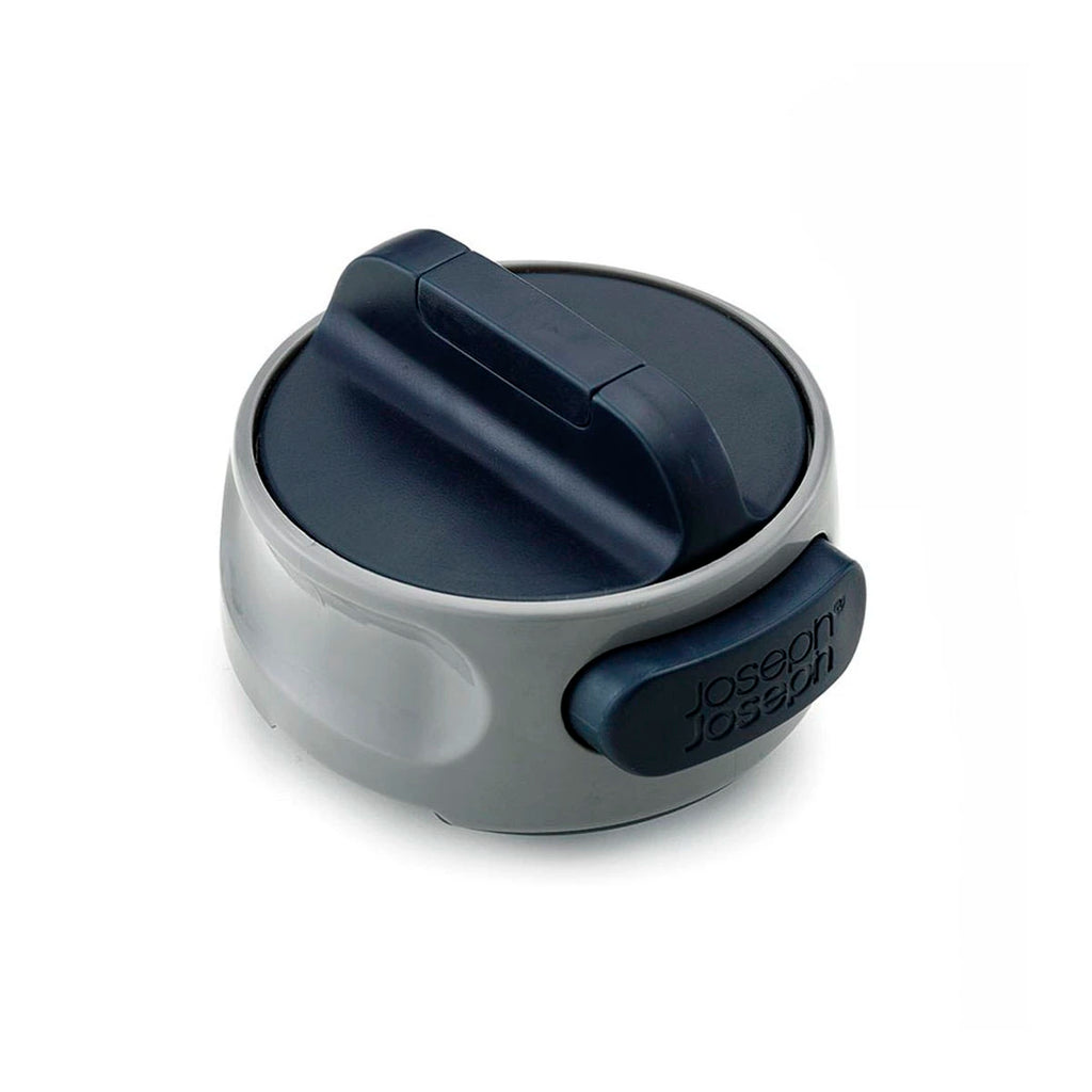 Abrelatas compacto gris
