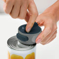 Abrelatas compacto gris