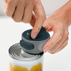 Abrelatas compacto gris