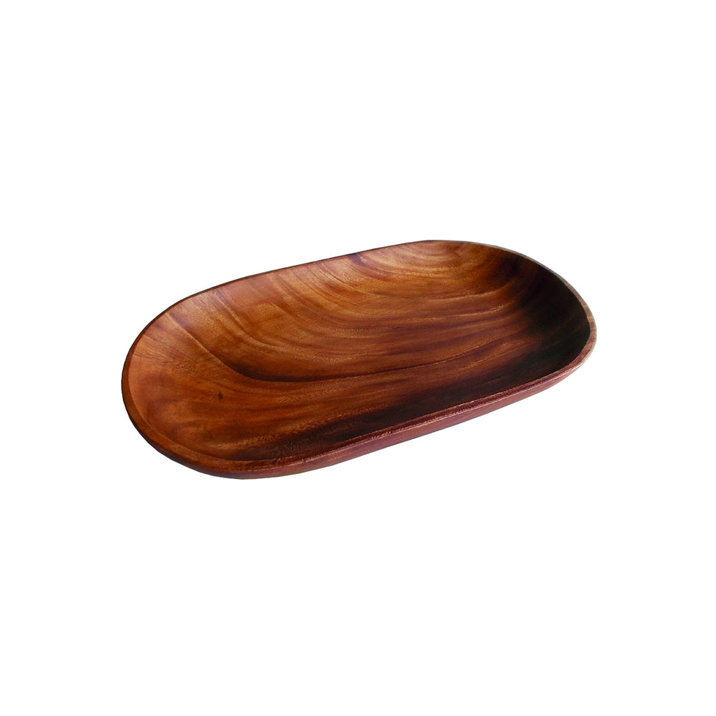 Bandeja de madera de acacia 40 cm