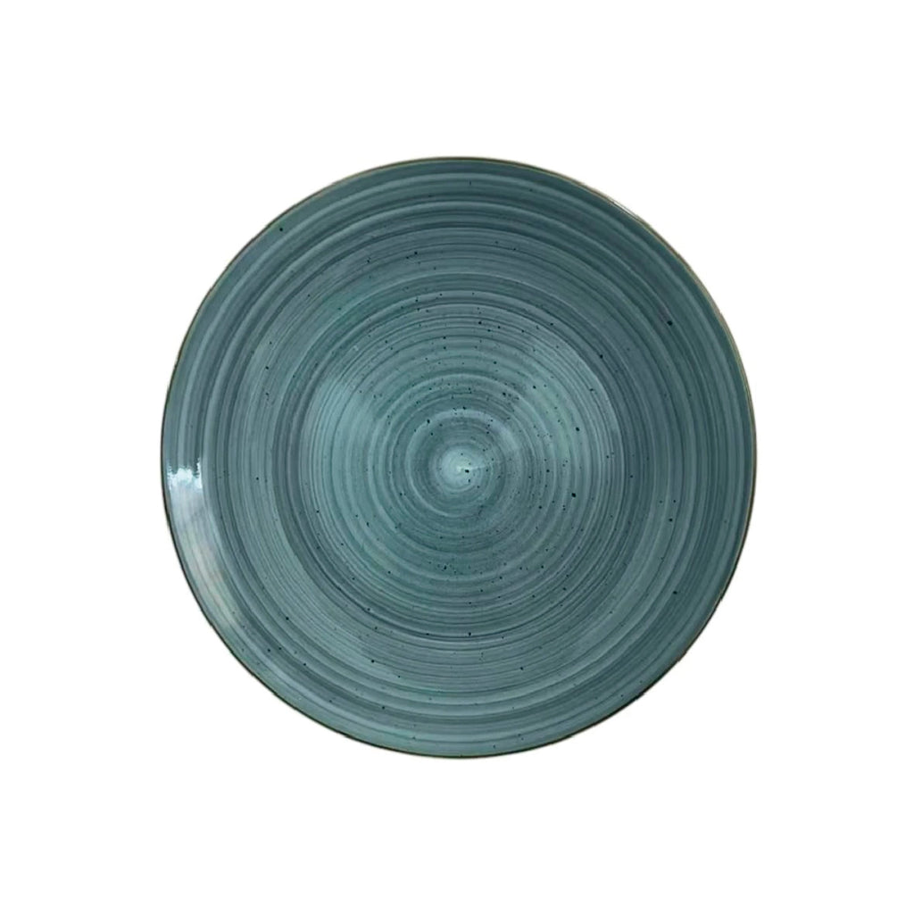 Plato de postre cerámica 20 cm celeste