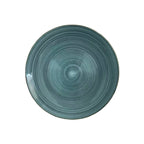 Plato de postre cerámica 20 cm celeste