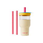 Dual-Layer crema y celeste