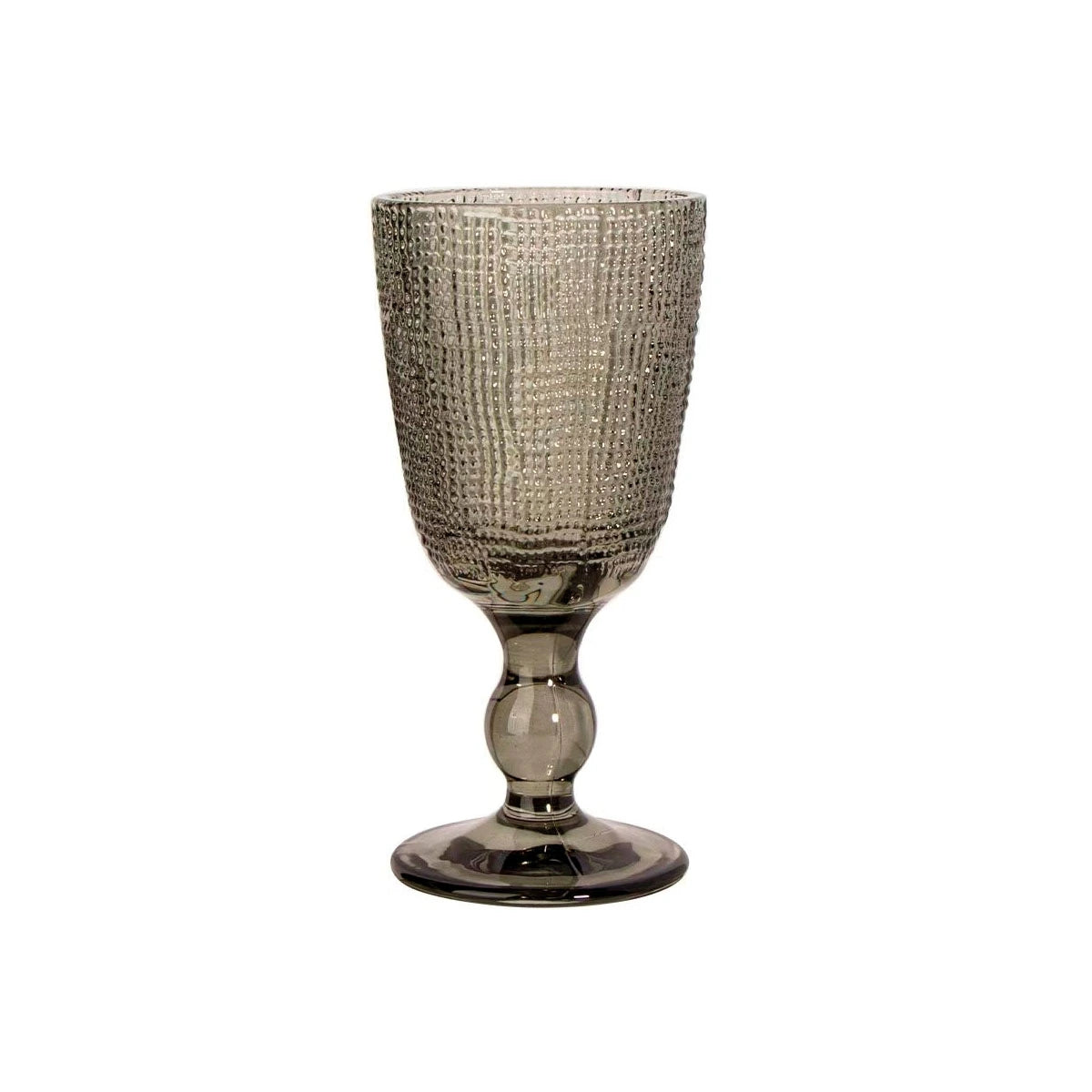 Copa de Vino Vidrio 240 ml Gris Muselina