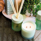 Vela aromática Serenity coconut lime