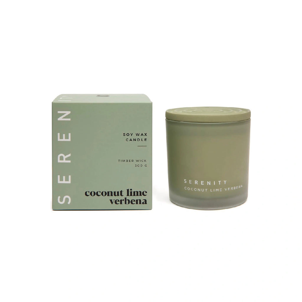 Vela aromática Serenity coconut lime