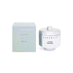 Vela Serenity naranja persa y cassis