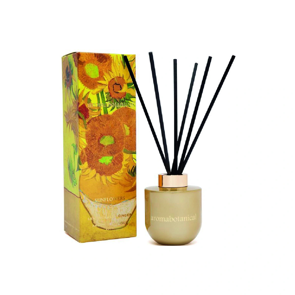 Difusor Van Gogh Girasoles de jengibre y limón