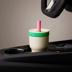 Dual-Layer crema y verde