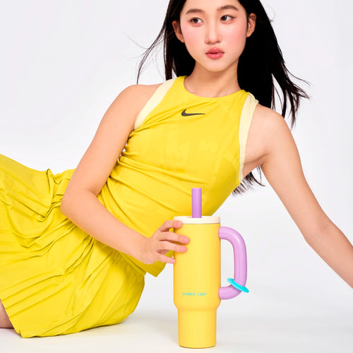 Bawang Tumbler amarillo-violeta