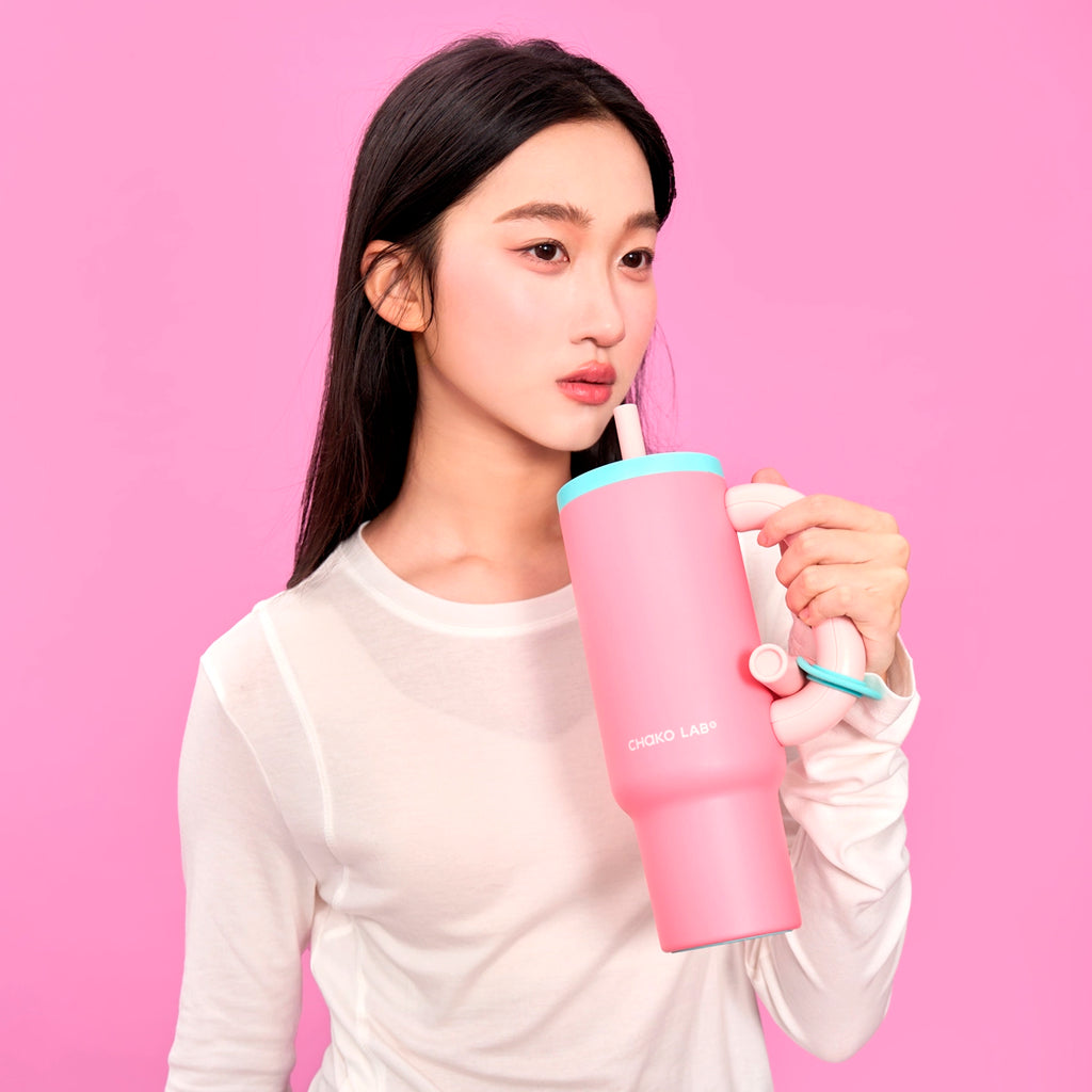 Bawang Tumbler rosa-celeste