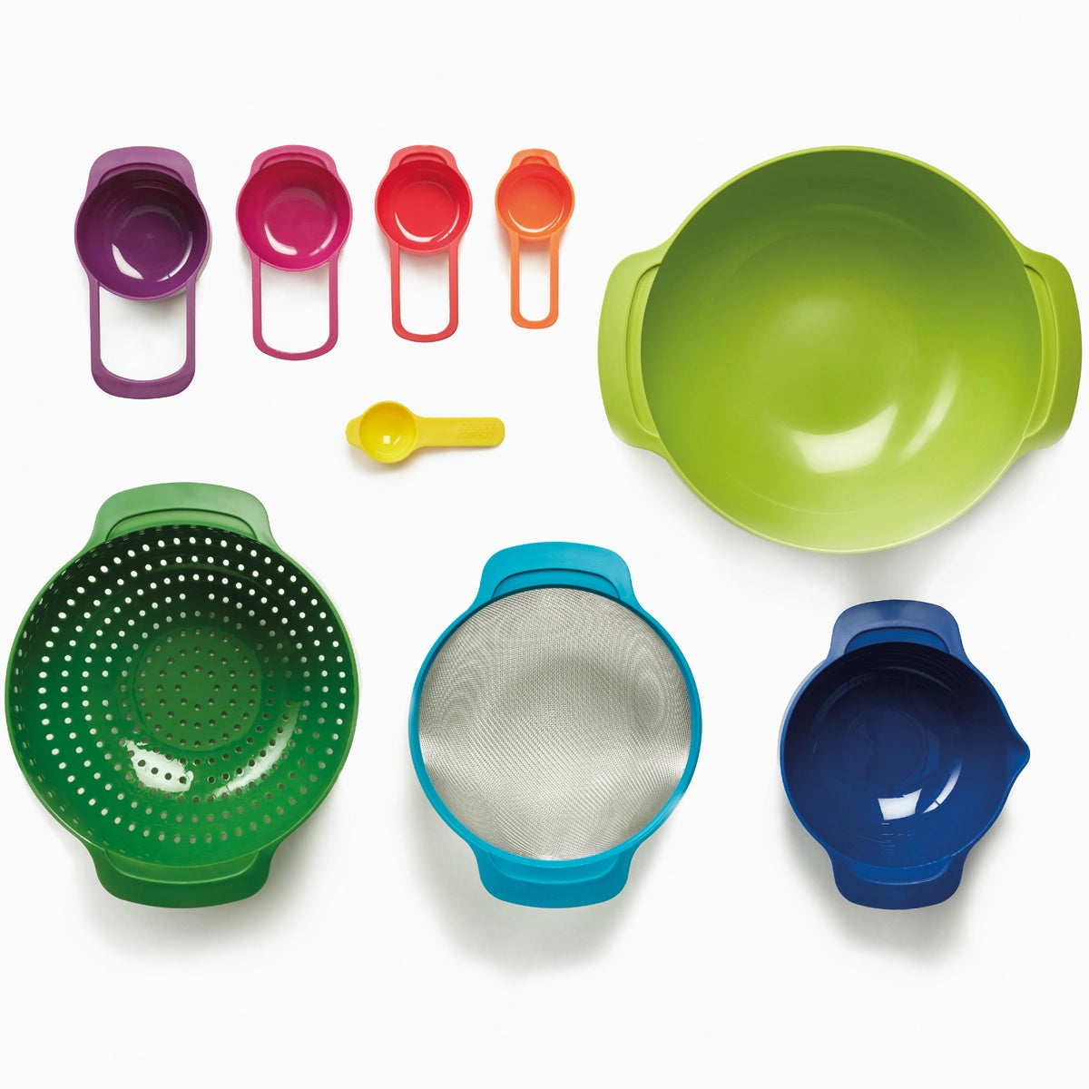 Set de 9 bowls Nest Multicolor