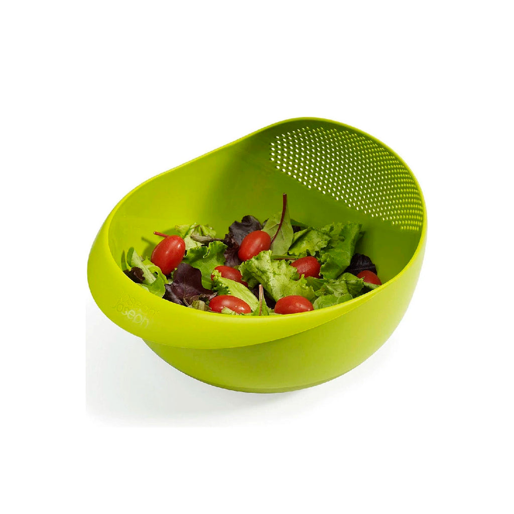 Bowl verde con escurridor