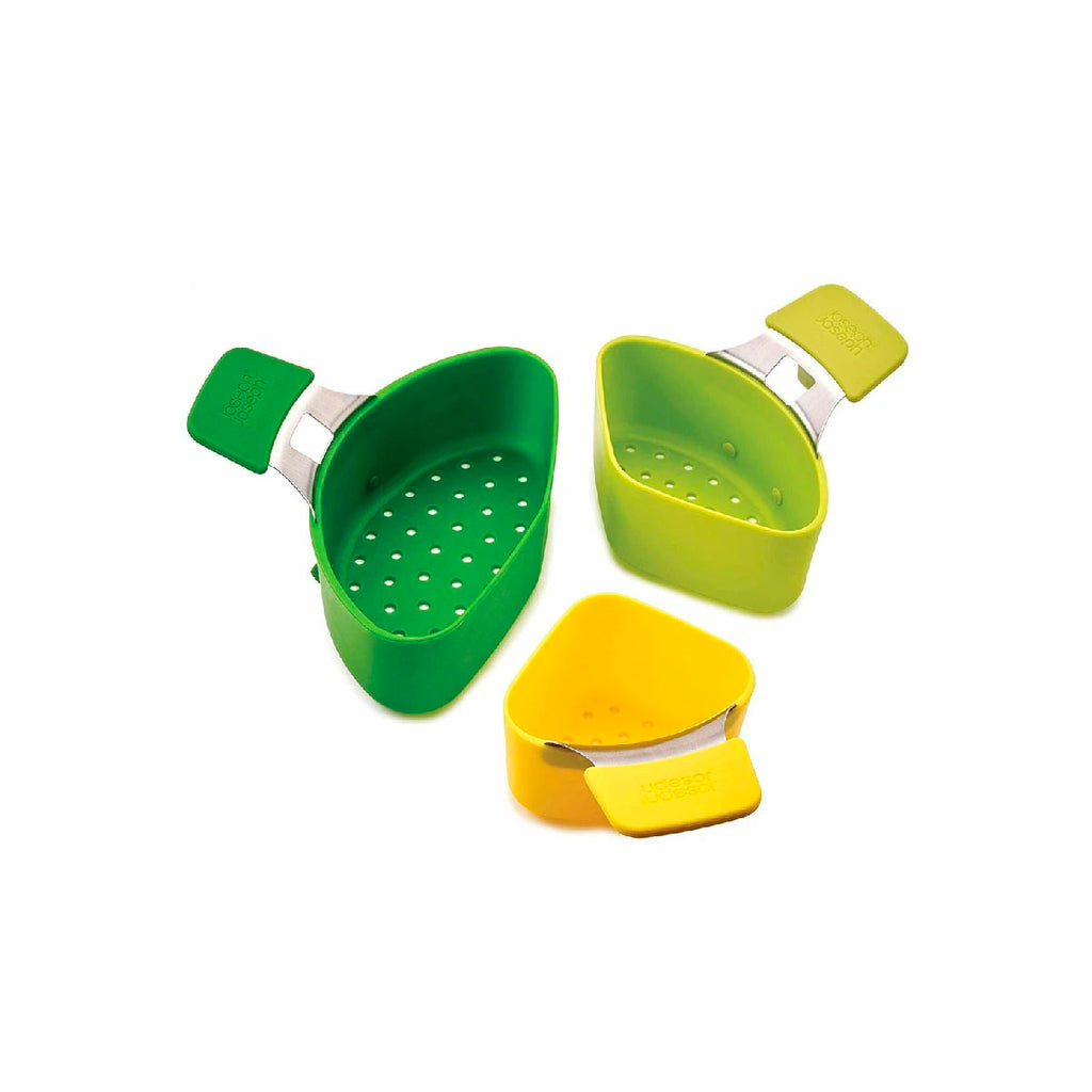 Set de tres cestas vaporeras