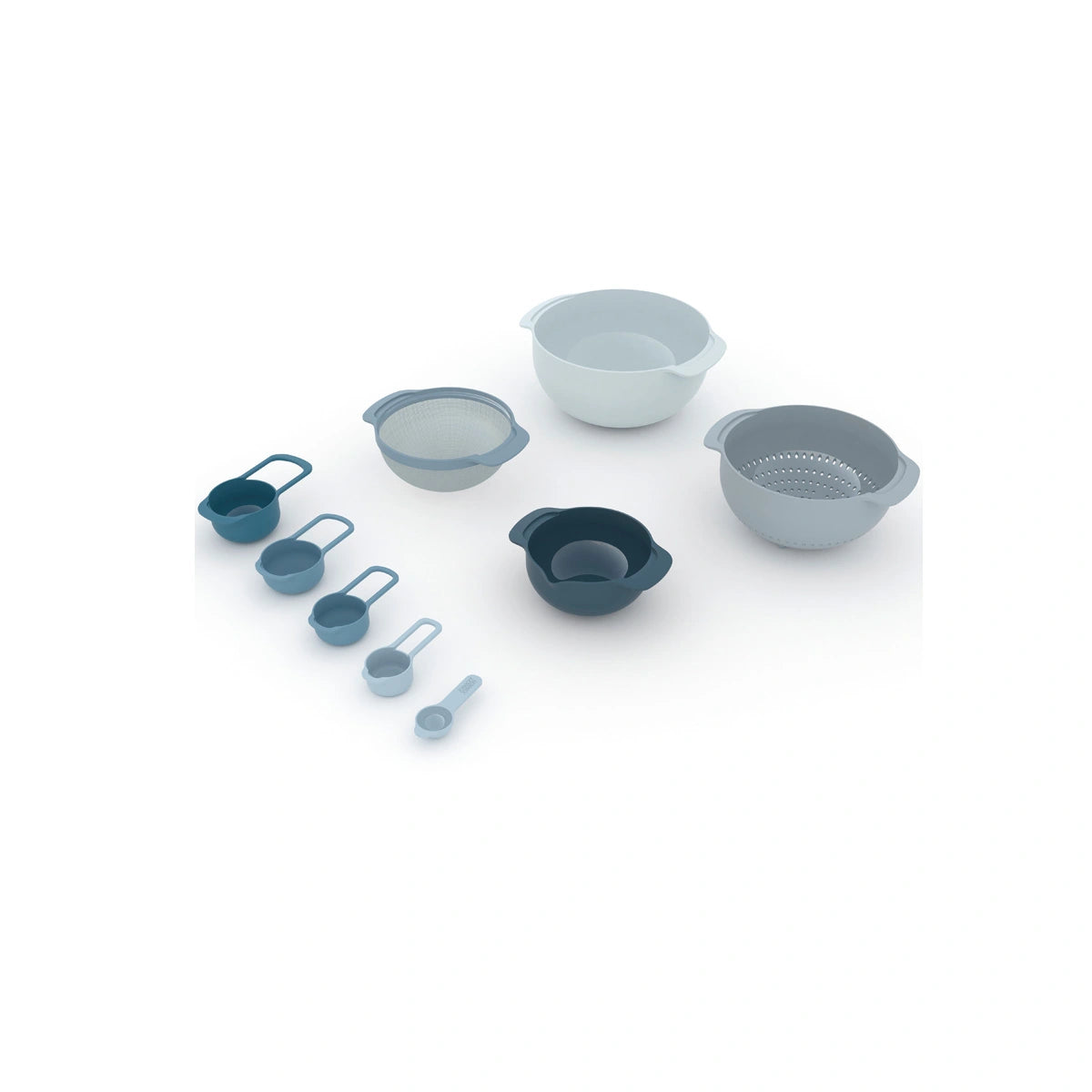 Set de 9 bowls Nest tonos azul