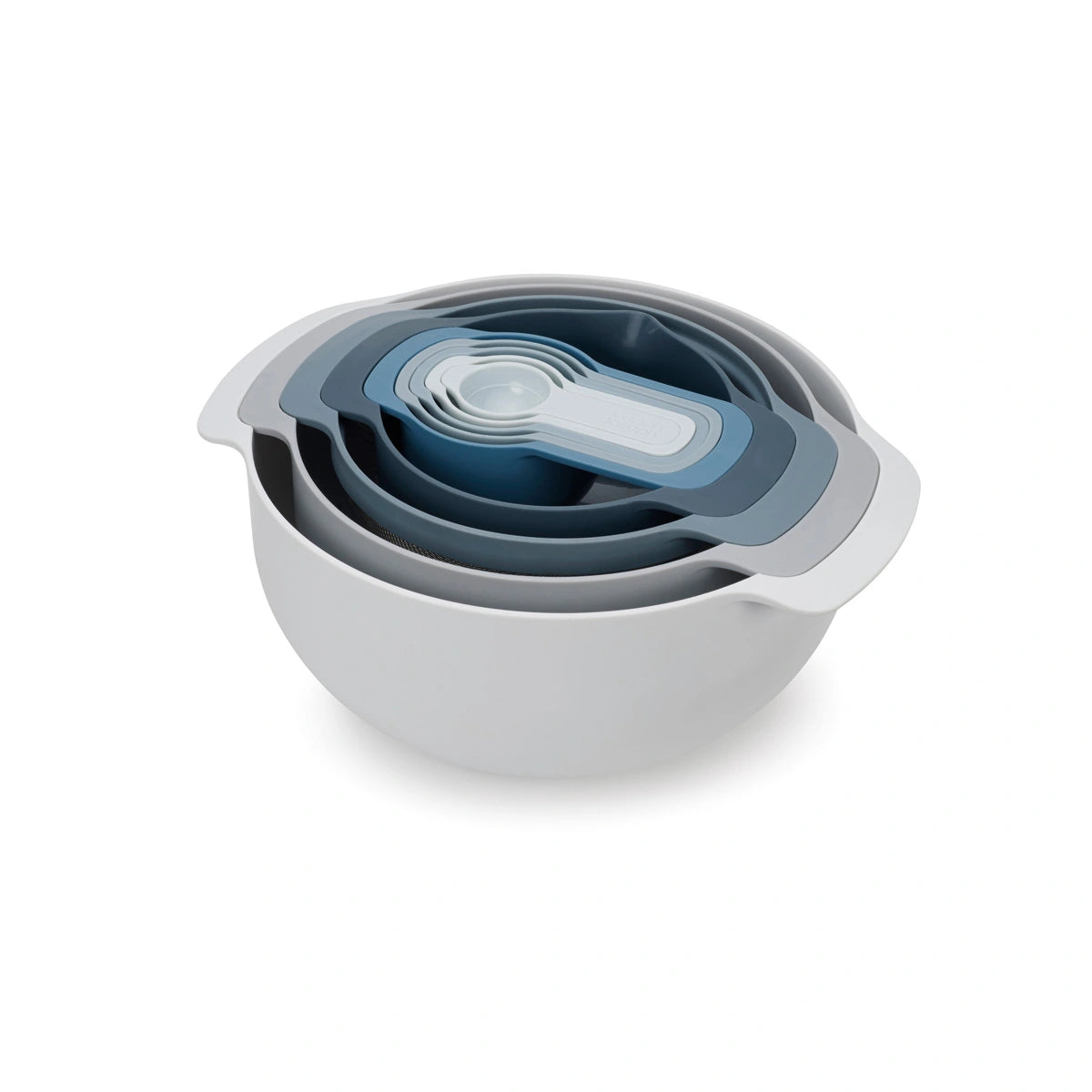 Set de 9 bowls Nest tonos azul
