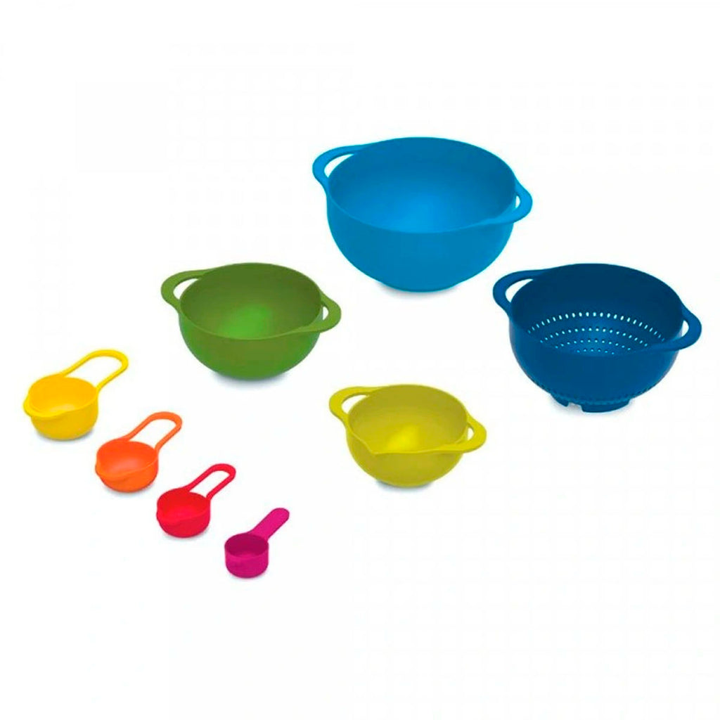 Set de bowls y tazas medidoras apilables