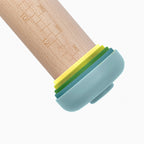 Rodillo de amasar regulable tonos opal