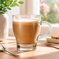 Taza de vidrio con asa 170 ml