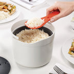 Arrocera para microondas con cuchara