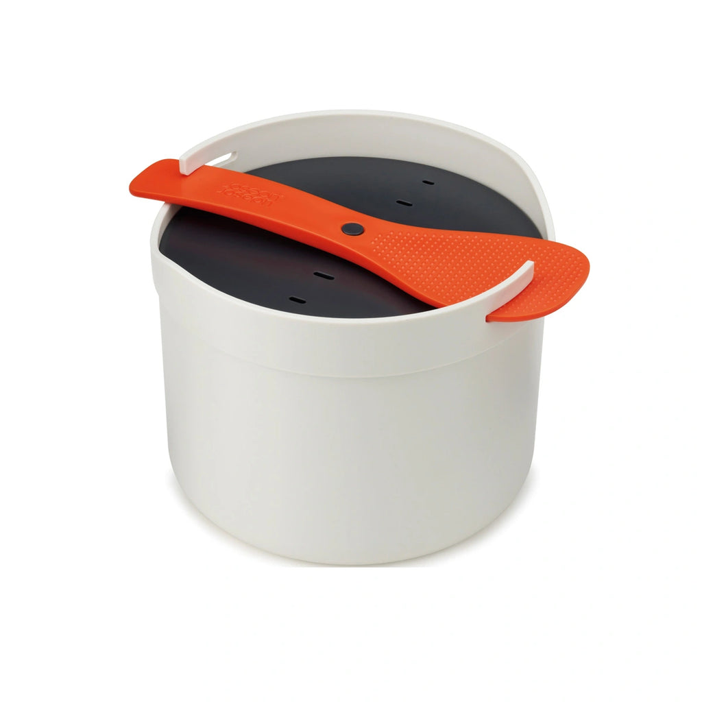 Arrocera para microondas con cuchara