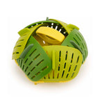 Cesta vaporera verde