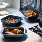 Bandeja para horno alta mediana