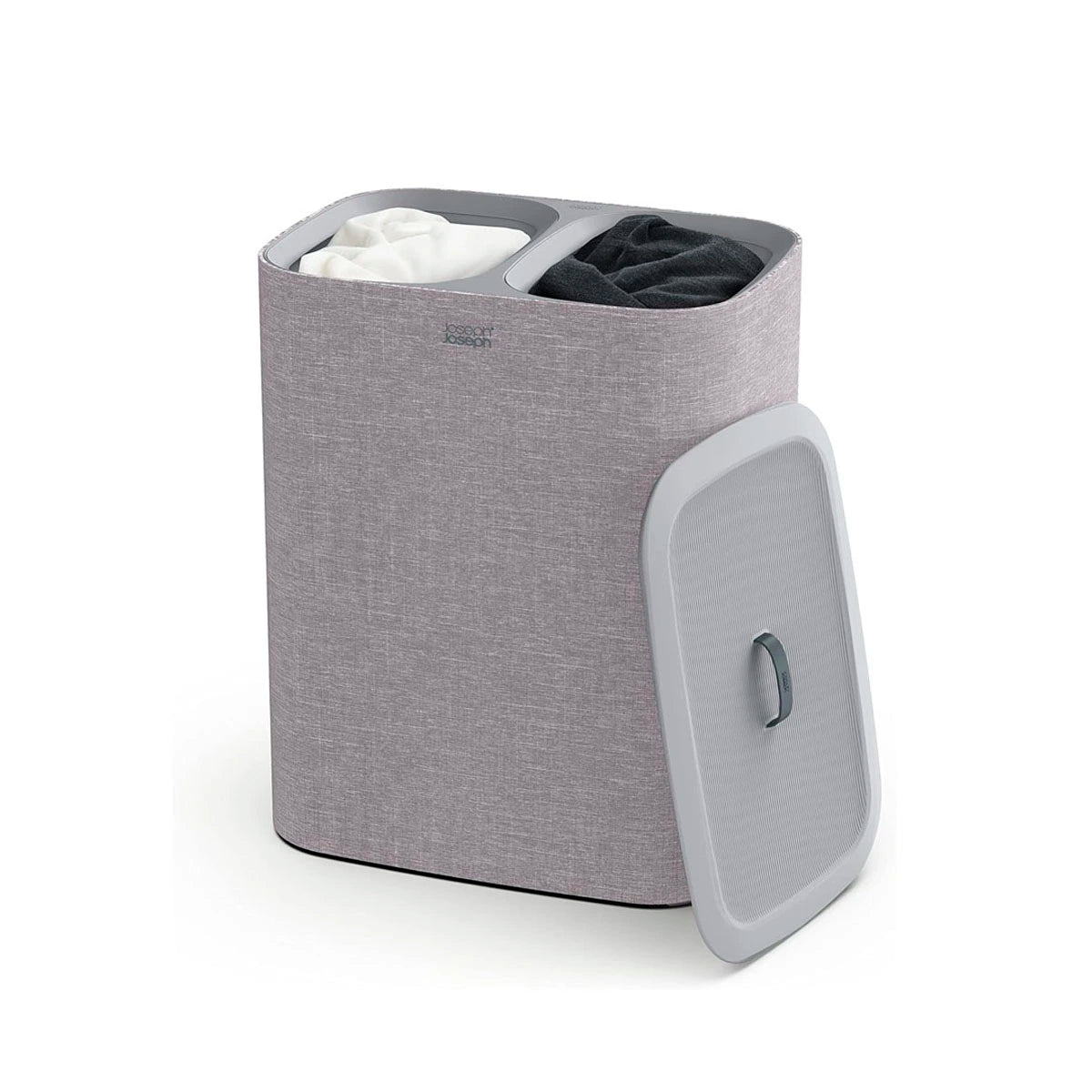 Cesta Tota para separación de ropa gris 90L