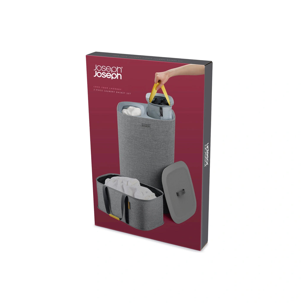 Pack de cestas de lavandería tonos grises