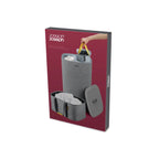 Pack de cestas de lavandería tonos grises