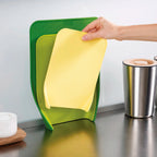 Set de 3 tablas de encastrar en tonos verdes