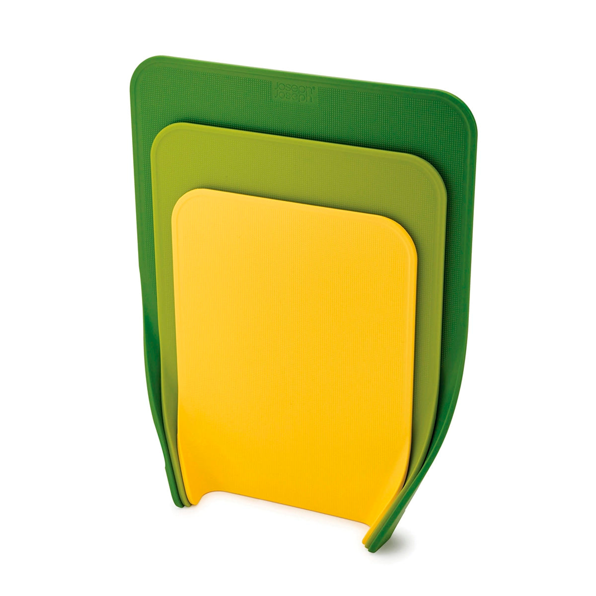 Set de 3 tablas de encastrar en tonos verdes