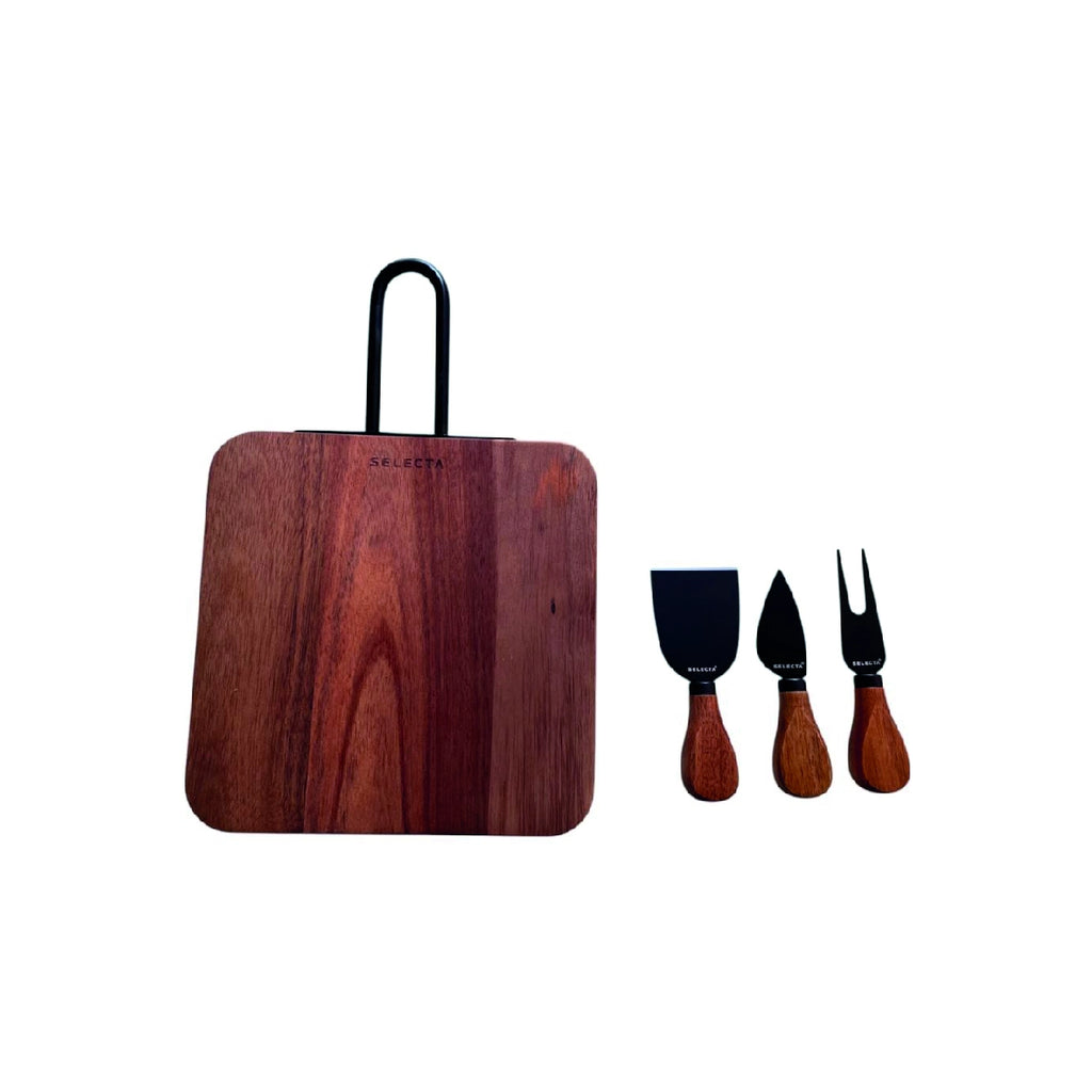 Set de tabla + 3 accesorios para queso