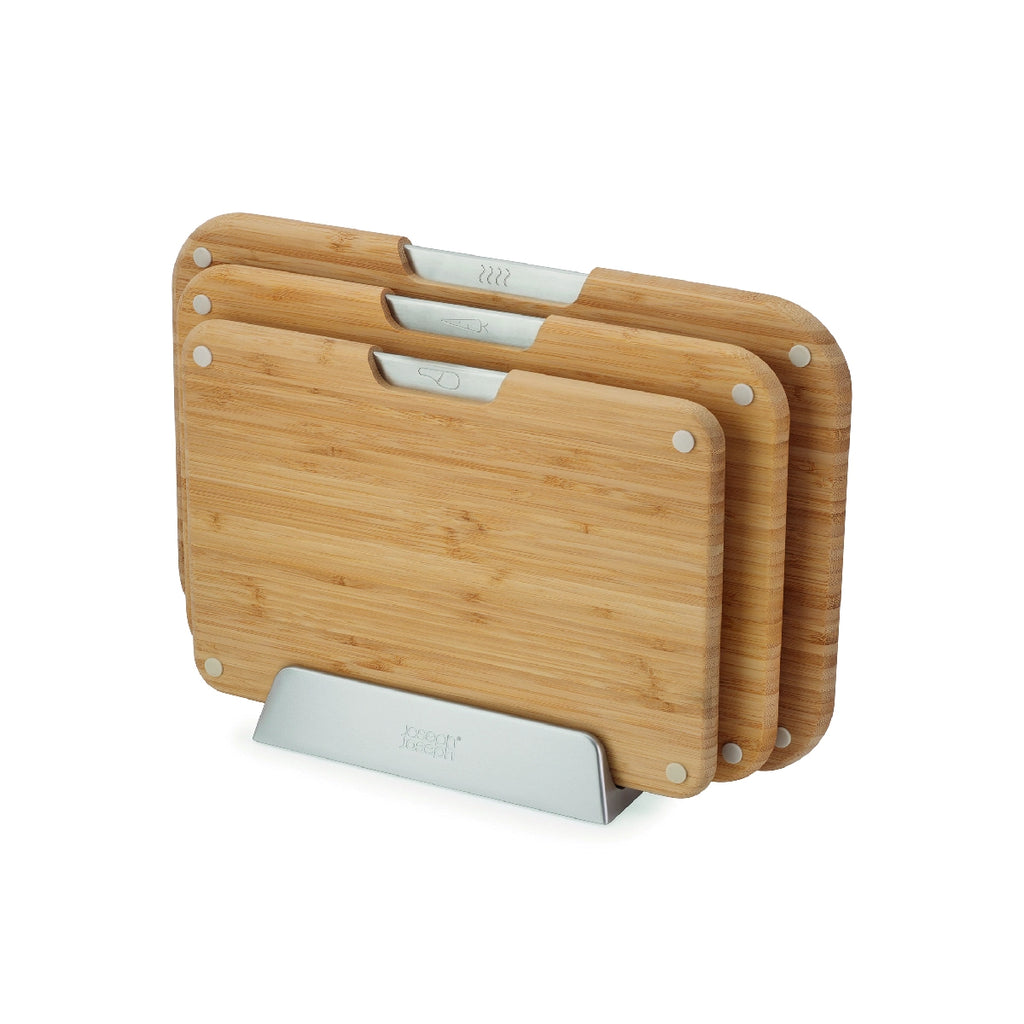 Set de tablas de Bambú con soporte