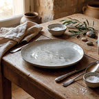Plato de mesa cerámica 29 cm Glaze beige