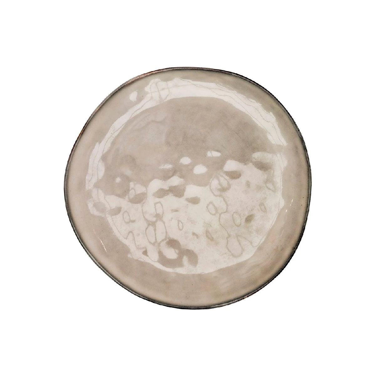 Plato de mesa cerámica 29 cm Glaze beige