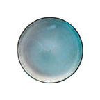 Plato de postre cerámica Glaze gris