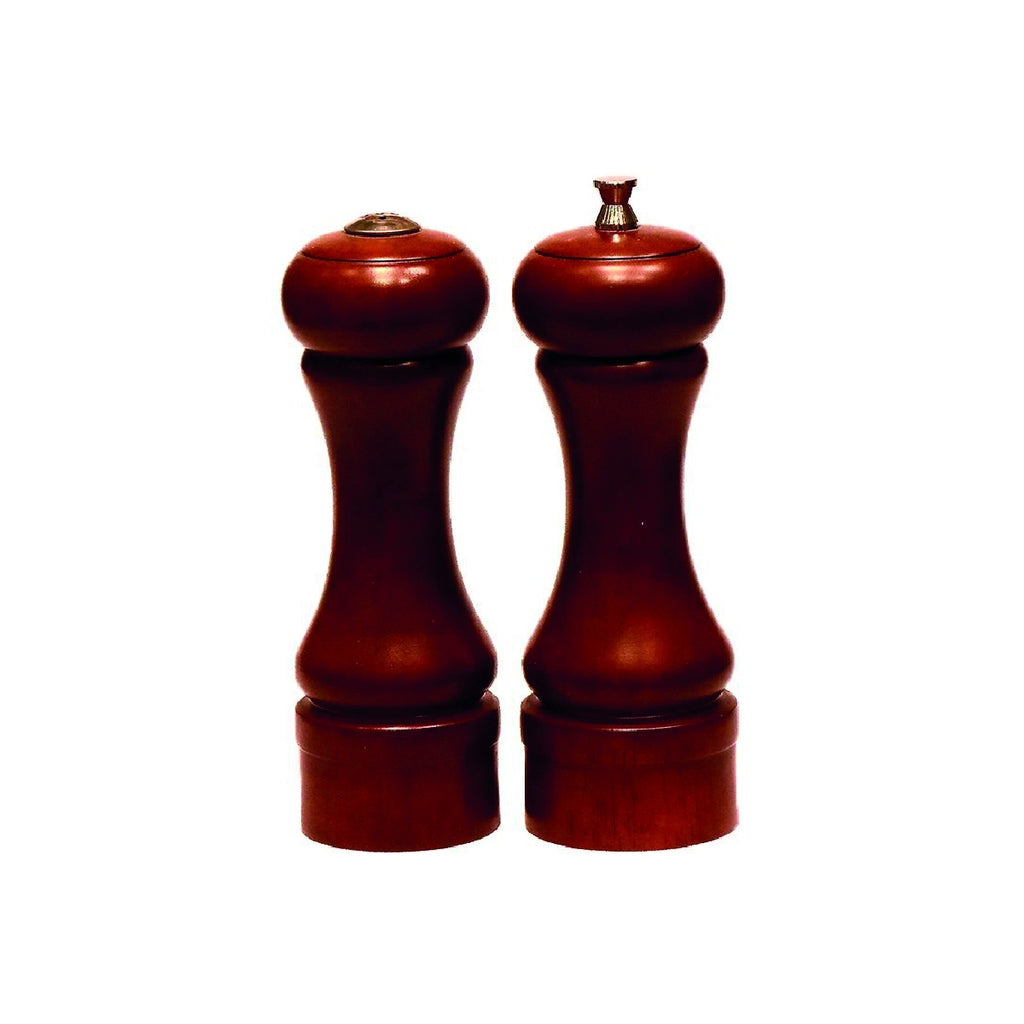 Set de salero y pimentero de madera