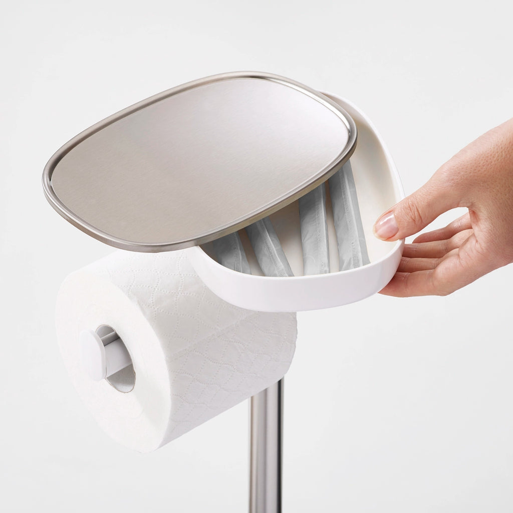 Soporte para papel higiénico de acero inoxidable