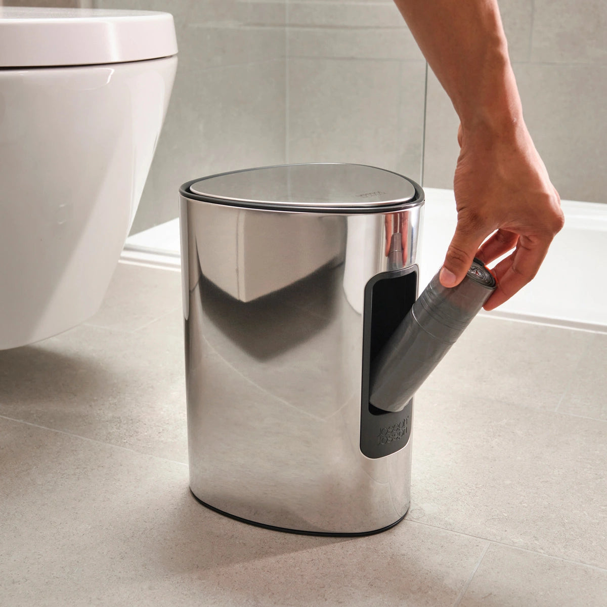 Cubo de basura acero inoxidable con pedal de 5L