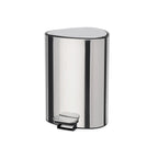 Cubo de basura acero inoxidable con pedal de 5L