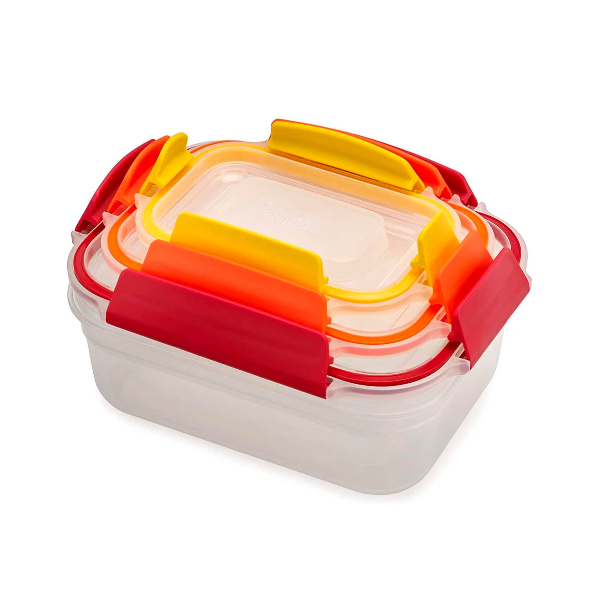 Set de 3 recipientes apilables
