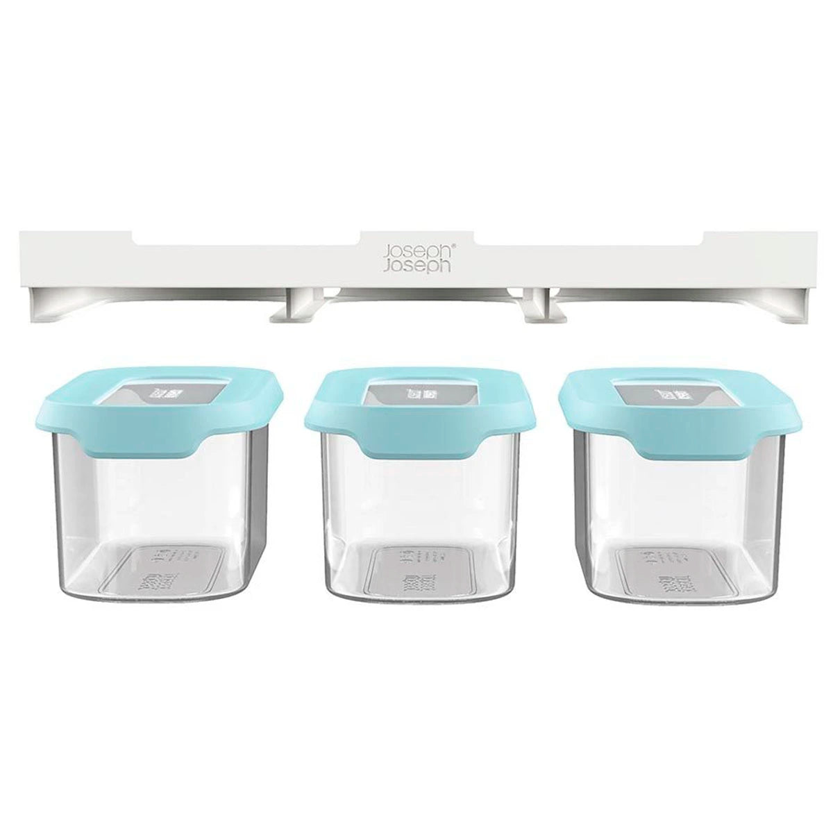 Set de 3 recipientes bajo estante 1.3L
